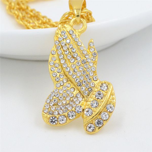 bergamot pendants necklaces & pendants bling bling iced out crystal prayer necklaces hip hop jewelry for gift, Silver
bergamot pendants necklaces & pendants bling bling iced out crystal prayer necklaces hip hop jewelry for gift, Silver