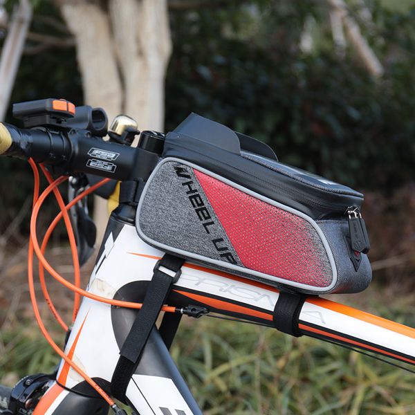 bicycle tube bags reflective waterproof 6inch big capacity special headphone jack mountain bike front beam riding equipment
bicycle tube bags reflective waterproof 6inch big capacity special headphone jack mountain bike front beam riding equipment