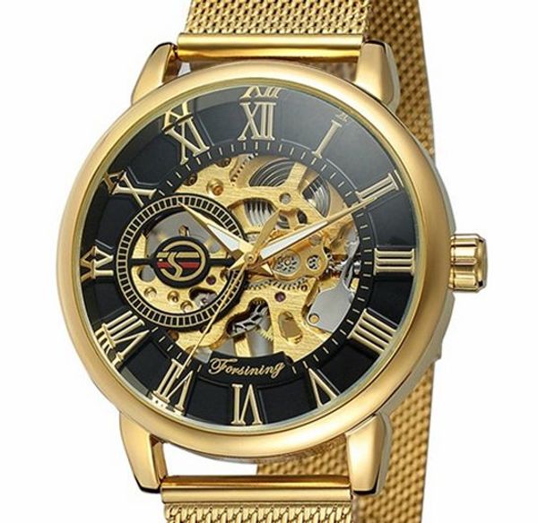 2018 fashion 3d logo engraving golden stainless steel men mechanical watch forsining transparent case skeleton, Slivery;brown
2018 fashion 3d logo engraving golden stainless steel men mechanical watch forsining transparent case skeleton, Slivery;brown
