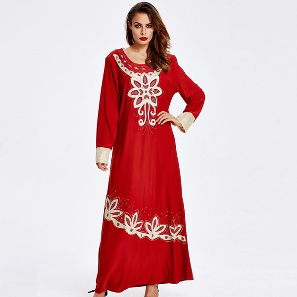 r186502# women fashion muslim dresses mideast lady fashion mujer vestidos arabia dubai fashion women abaya robes musulman mujer, Red
r186502# women fashion muslim dresses mideast lady fashion mujer vestidos arabia dubai fashion women abaya robes musulman mujer, Red