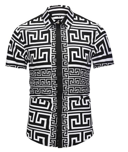 Wholesale- 2018 Casual Men Shirts Short Sleeve Slim Fit Brand Clothing Chemise Homme Camisa Social Masculina Male Hawaiian Medusa Shirt11
Wholesale- 2018 Casual Men Shirts Short Sleeve Slim Fit Brand Clothing Chemise Homme Camisa Social Masculina Male Hawaiian Medusa Shirt11