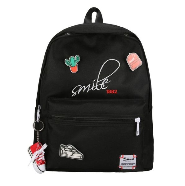 cartoon schoolbag canva+oxford fabric fabric backpack the leisure fashion striped backpack outdoor travel bags high-capacity knapsack a109
cartoon schoolbag canva+oxford fabric fabric backpack the leisure fashion striped backpack outdoor travel bags high-capacity knapsack a109