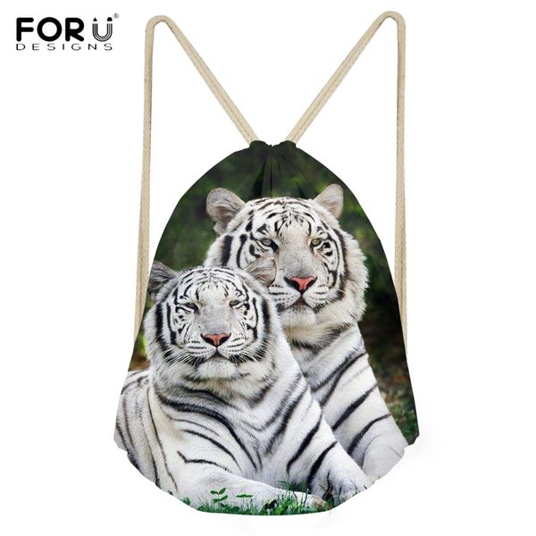 forudesigns cool 3d animal bengal white tiger printed men drawstrings bags fashion brand backpacfor boys softback storage bag
forudesigns cool 3d animal bengal white tiger printed men drawstrings bags fashion brand backpacfor boys softback storage bag