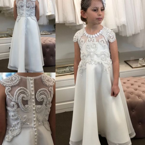 lovely lace a line flower girl dresses jewel neck girls communion pageant dress floor length appliqued pageant gowns for birthday, White;red
lovely lace a line flower girl dresses jewel neck girls communion pageant dress floor length appliqued pageant gowns for birthday, White;red