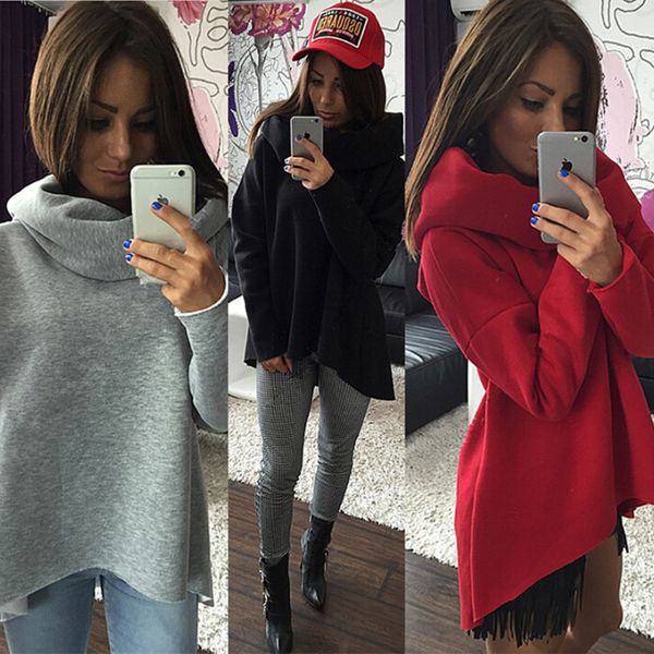 women christmas clothes winter autumn hoodies scarf collar long sleeve fashion casual sweatshirts rough pullovers luxury hoodie, Black
women christmas clothes winter autumn hoodies scarf collar long sleeve fashion casual sweatshirts rough pullovers luxury hoodie, Black