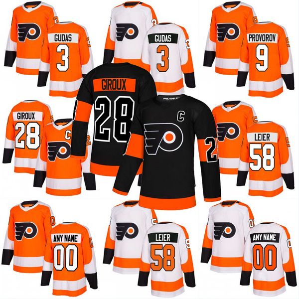 #9 Ivan Provorov Jersey Philadelphia Flyers 38 Ryan Hartman 3 Radko Gudas 28 Claude Giroux 53 Shayne Gostisbehere Custom Hockey Jerseys
#9 Ivan Provorov Jersey Philadelphia Flyers 38 Ryan Hartman 3 Radko Gudas 28 Claude Giroux 53 Shayne Gostisbehere Custom Hockey Jerseys