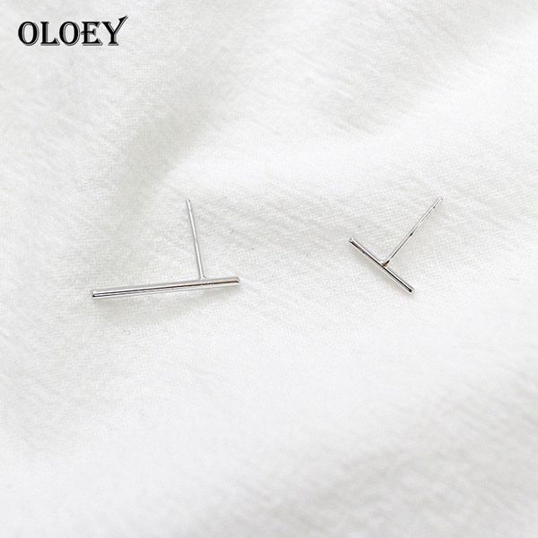 oloey slim square bar t stud earrings for women real 925 sterling silver geometrical charm boucle d'oreille fine jewelry yme102, Golden;silver
oloey slim square bar t stud earrings for women real 925 sterling silver geometrical charm boucle d'oreille fine jewelry yme102, Golden;silver