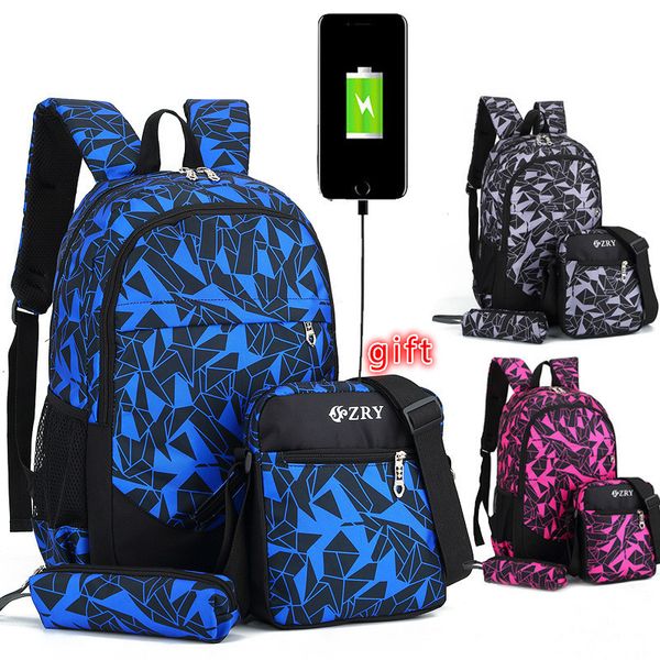 new boys school backpack set for teenager children camouflage travel knapsack kids schoolbag girls school bags packsack mochila y18110107
new boys school backpack set for teenager children camouflage travel knapsack kids schoolbag girls school bags packsack mochila y18110107