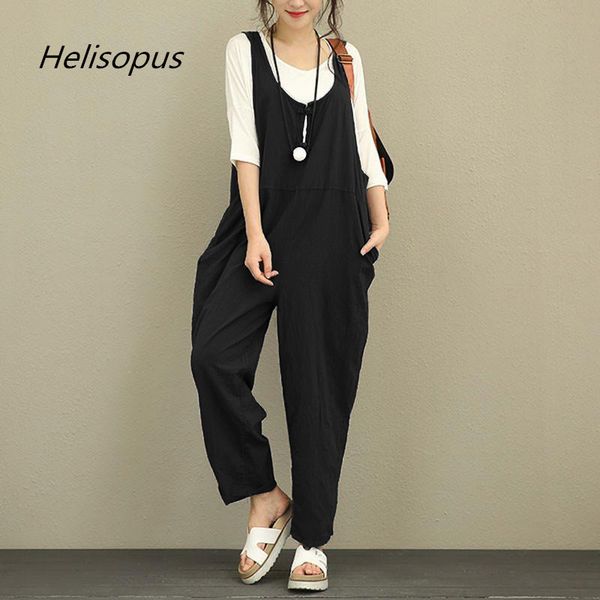 helisopus new long playsuit overalls for women fashion causal loose jumpsuit female leisure romper pants trousers, Black;white
helisopus new long playsuit overalls for women fashion causal loose jumpsuit female leisure romper pants trousers, Black;white