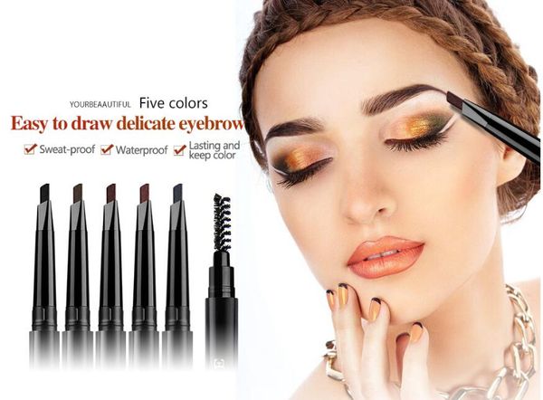 niceface 5 colors automatic eyebrow pencil waterproof enhancer long lasting soft and smooth fashion eyebrow pen makeup tools
niceface 5 colors automatic eyebrow pencil waterproof enhancer long lasting soft and smooth fashion eyebrow pen makeup tools