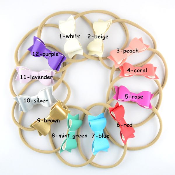 lovely colorful infant bow knot headbands baby nylon headwear kid elastic headband hair bow accessory headwear, Slivery;white
lovely colorful infant bow knot headbands baby nylon headwear kid elastic headband hair bow accessory headwear, Slivery;white