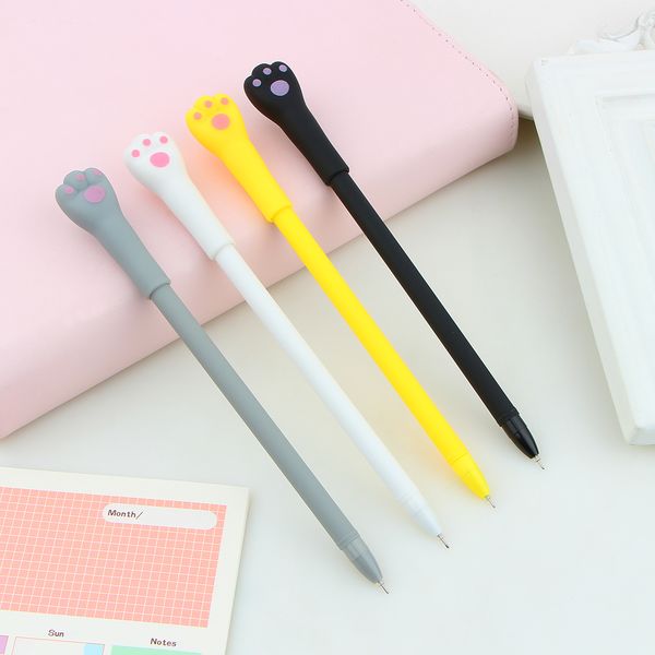 4pcs/lot kawaii cat gel pen plastic black ink cute gel pen for writing tools office school stationery supplies
4pcs/lot kawaii cat gel pen plastic black ink cute gel pen for writing tools office school stationery supplies