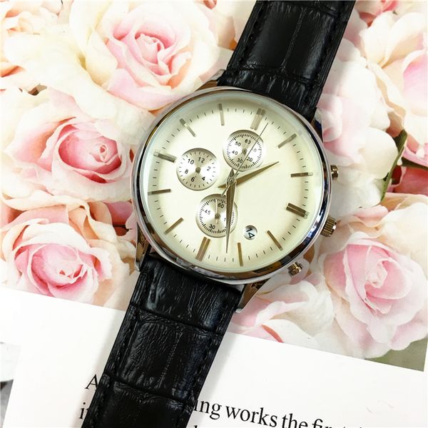 2020 fashion man leather watch luxury male wristwatch with date steel black all dials work man watches ing, Slivery;brown
2020 fashion man leather watch luxury male wristwatch with date steel black all dials work man watches ing, Slivery;brown