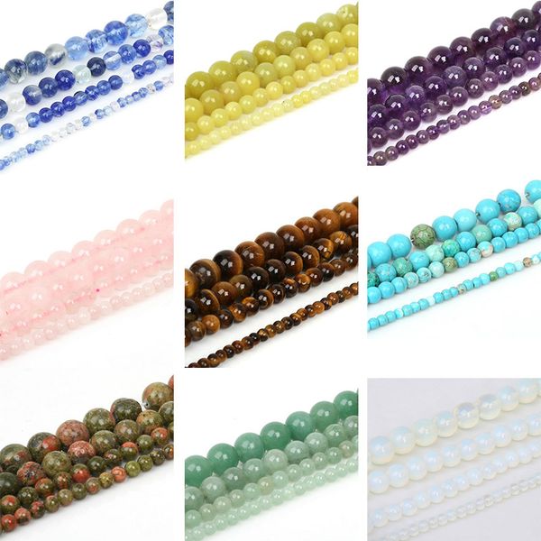 8mm new product natural stone beads tiger eye howlite truqouise amethyts round loose beads for diy jewelry making bracelet, Black
8mm new product natural stone beads tiger eye howlite truqouise amethyts round loose beads for diy jewelry making bracelet, Black