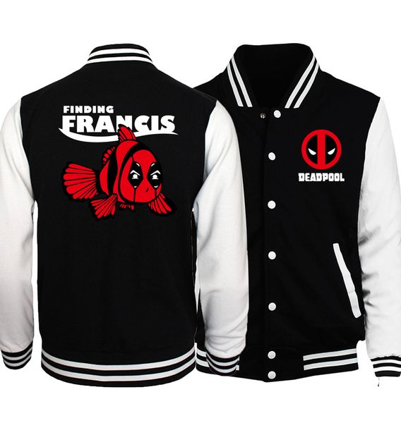deadpool finding francis baseball jackets men the flash the jacket 2018 joker heath ledger hip hop coat, Black;brown
deadpool finding francis baseball jackets men the flash the jacket 2018 joker heath ledger hip hop coat, Black;brown