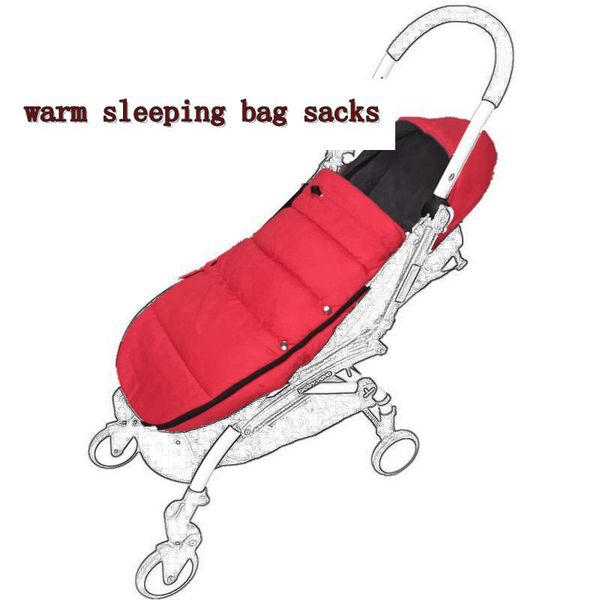 Newborn Baby Stroller Sleeping Bag Warm Envelope For Bugaboo Stroller Fleece Footmuff Sack Infant Pushchair