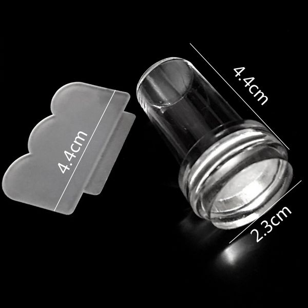 1pcs nail art stamper + 1pcs scraper new clear transparent nail art soft silicone for stamp printing tools small size trnd251, White
1pcs nail art stamper + 1pcs scraper new clear transparent nail art soft silicone for stamp printing tools small size trnd251, White
