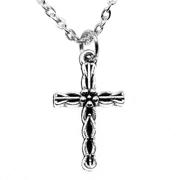 wysiwyg 5 pieces metal chain necklaces pendants vintage necklace handmade cross 24x13mm n2-b13623, Silver
wysiwyg 5 pieces metal chain necklaces pendants vintage necklace handmade cross 24x13mm n2-b13623, Silver