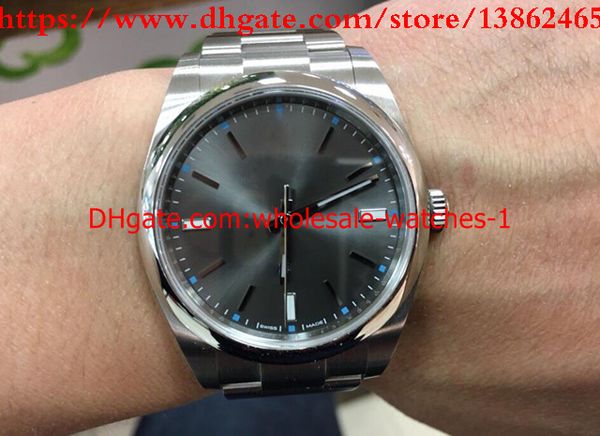 luxury watches men casual 39mm date steel gray dial 114300 114300-70400 mechanical automatic mens watch wrist watch, Slivery;brown
luxury watches men casual 39mm date steel gray dial 114300 114300-70400 mechanical automatic mens watch wrist watch, Slivery;brown