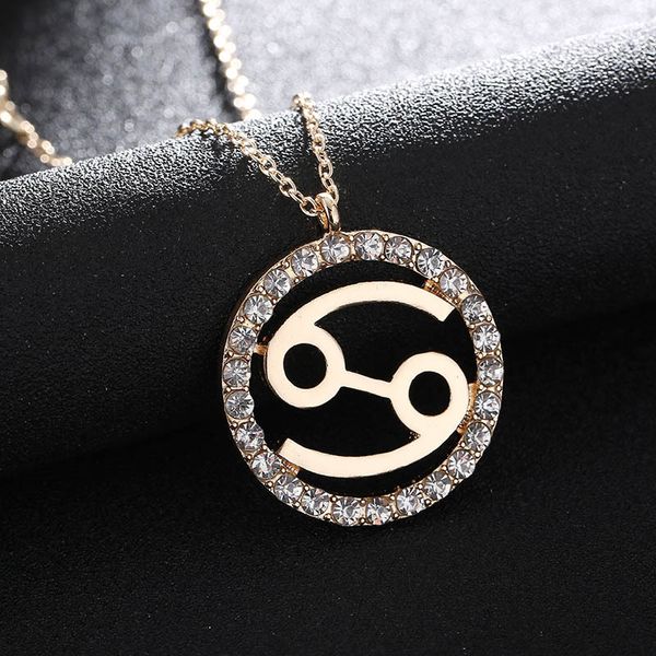 new arrival 1 pc women girls pendant necklace crystal zodiac sign necklaces 12 constellation jewelry gifts, Silver
new arrival 1 pc women girls pendant necklace crystal zodiac sign necklaces 12 constellation jewelry gifts, Silver
