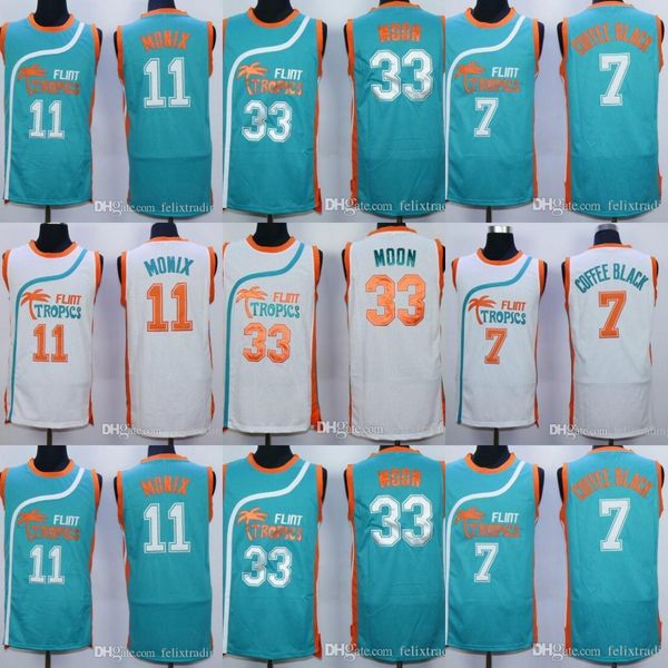 Monix #11 Flint Tropics Jersey #7 Coffee Black #33 Moon Semi Pro Movie Jerseys Men Monix Stitched Jerseys Fast Free Shipping
Monix #11 Flint Tropics Jersey #7 Coffee Black #33 Moon Semi Pro Movie Jerseys Men Monix Stitched Jerseys Fast Free Shipping