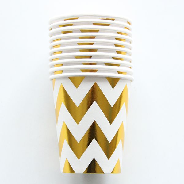 10pcs/lot gold wave party supplies paper cup cartoon birthday decoration baby shower theme festival for kids girls boys
10pcs/lot gold wave party supplies paper cup cartoon birthday decoration baby shower theme festival for kids girls boys