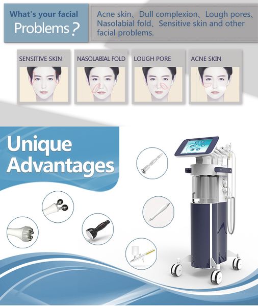 6 in 1 hydra water dermabrasion rf bio-lifting spa facial machine/hydro microdermabrasion machine with ce, Black;white
6 in 1 hydra water dermabrasion rf bio-lifting spa facial machine/hydro microdermabrasion machine with ce, Black;white