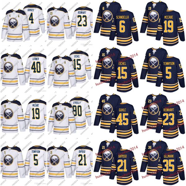 Buffalo Sabres Jersey 2018 Jack Eichel Ryan O'Reilly Kyle Okposo Matt Moulson Evander Kane Reinhart Beaulieu Guhle Ulmark Hockey Jerseys
Buffalo Sabres Jersey 2018 Jack Eichel Ryan O'Reilly Kyle Okposo Matt Moulson Evander Kane Reinhart Beaulieu Guhle Ulmark Hockey Jerseys