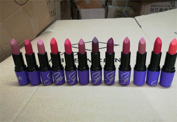 brand selena matte lipsticks cosmetic m makeup amor prohibido dream of you liquid lipstick lips cosmetics purple tube 12 color dhl free
brand selena matte lipsticks cosmetic m makeup amor prohibido dream of you liquid lipstick lips cosmetics purple tube 12 color dhl free