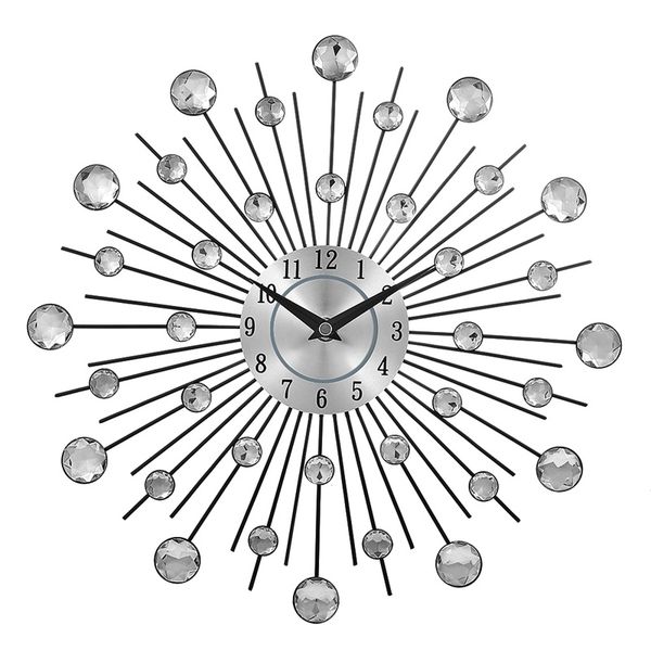wall clock 13 inch crystal sunburst metal creative mute wall clock for living room bedroom home art decor christmas gifts
wall clock 13 inch crystal sunburst metal creative mute wall clock for living room bedroom home art decor christmas gifts