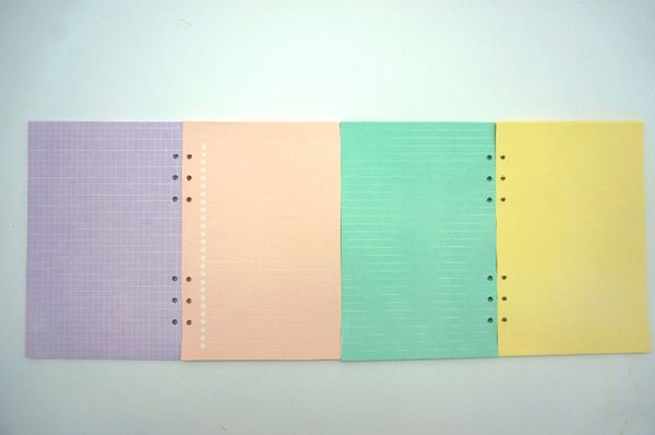 a5 a6 colorful refill inner pages rechange paper for organizer notebook planner filofax 100g 6 holes loose leaf, Purple;pink
a5 a6 colorful refill inner pages rechange paper for organizer notebook planner filofax 100g 6 holes loose leaf, Purple;pink