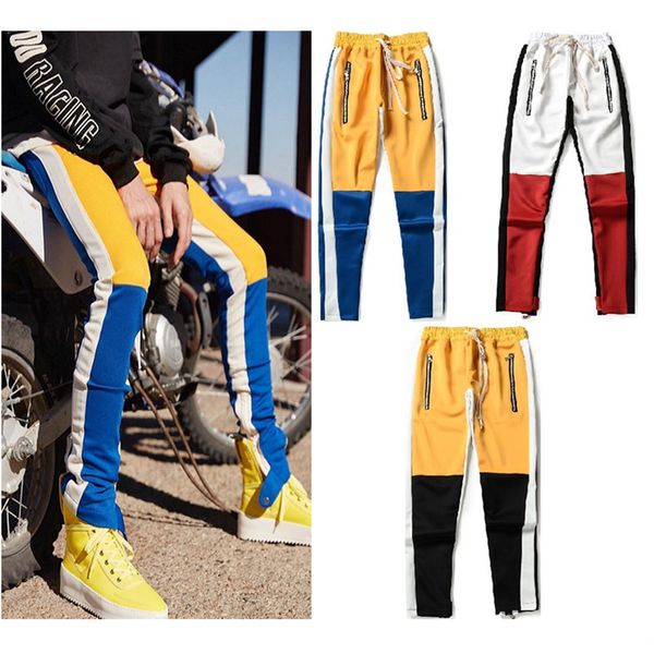 Justin Bieber Stripes Splice Men Pants Hip Hop Fashion Fear of God Fog Pocket Side Zipper Jogger Pants 3 Style Fear of God
Justin Bieber Stripes Splice Men Pants Hip Hop Fashion Fear of God Fog Pocket Side Zipper Jogger Pants 3 Style Fear of God