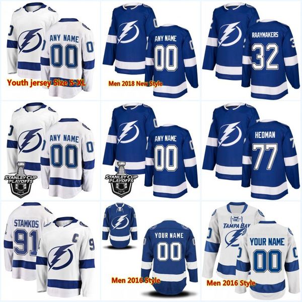 New Season Andy Andreoff 86 Nikita Kucherov 90 Namestnikov 91 Stamkos 77 Hedman 27 McDonagh Tampa Bay Lightning Hockey Jersey
New Season Andy Andreoff 86 Nikita Kucherov 90 Namestnikov 91 Stamkos 77 Hedman 27 McDonagh Tampa Bay Lightning Hockey Jersey