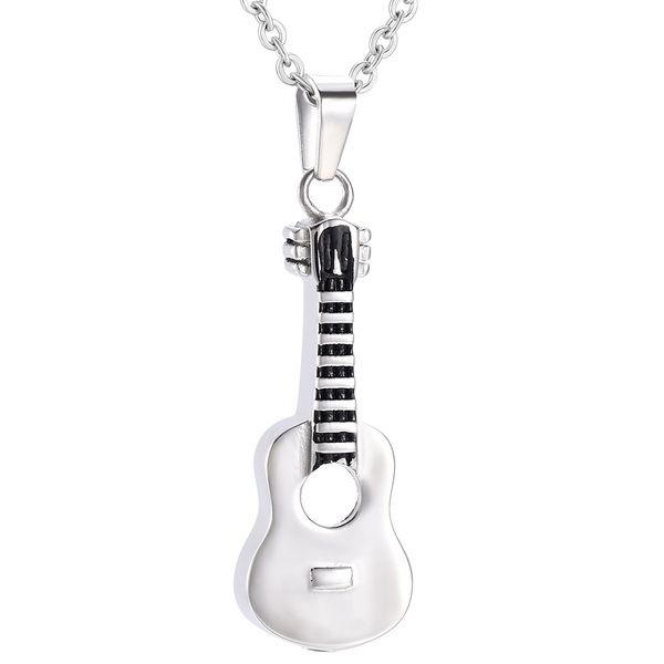 ijd7133 guitar memorial jewelry necklace urn for ashes hold memorial ash keepsake pendant necklace for pet/human ashes, Silver
ijd7133 guitar memorial jewelry necklace urn for ashes hold memorial ash keepsake pendant necklace for pet/human ashes, Silver