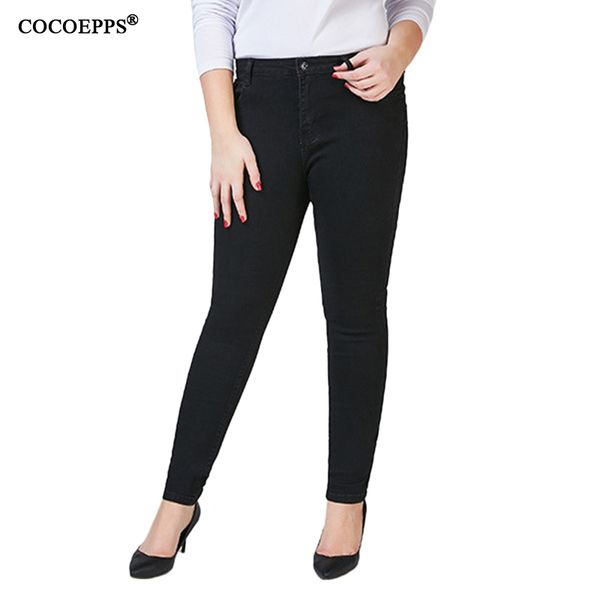 2017 plus size woman autumn pencil pants big size new high waist black jeans skinny stretch demin feminino trousers winter jeans, Black;white
2017 plus size woman autumn pencil pants big size new high waist black jeans skinny stretch demin feminino trousers winter jeans, Black;white
