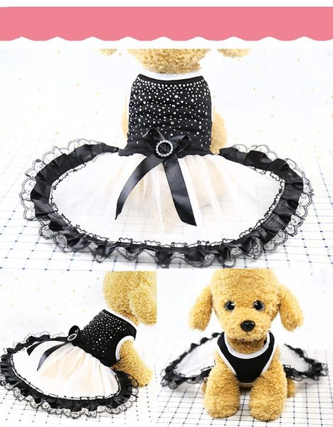 fashion cute pet puppy dog clothes princess sleeveless lattice bow dress skirt apparel & drop shipping
fashion cute pet puppy dog clothes princess sleeveless lattice bow dress skirt apparel & drop shipping