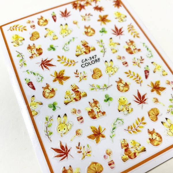 ca-347autumn leaves 3d nail art sticker nail decal stamping export japan designs rhinestones decorations, Black
ca-347autumn leaves 3d nail art sticker nail decal stamping export japan designs rhinestones decorations, Black