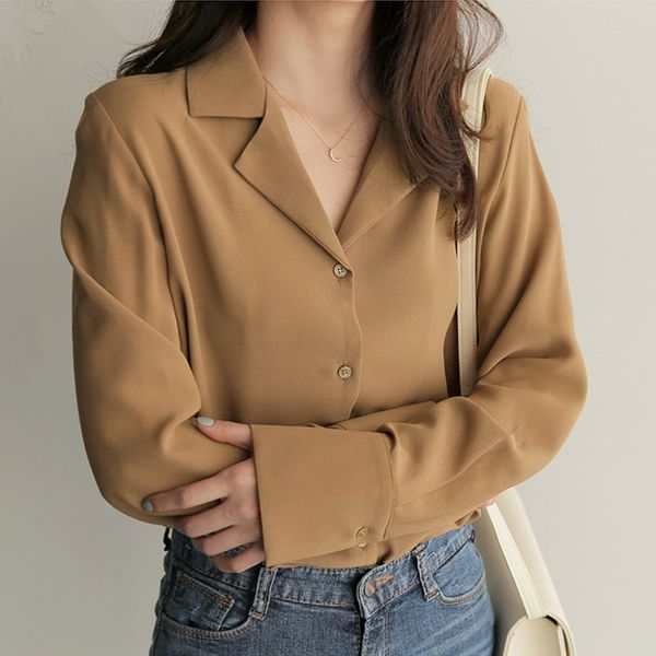 2018 autumn brief women shirts notched loose full sleeve chiffon professional sense blouse shirt white blue 9873
2018 autumn brief women shirts notched loose full sleeve chiffon professional sense blouse shirt white blue 9873