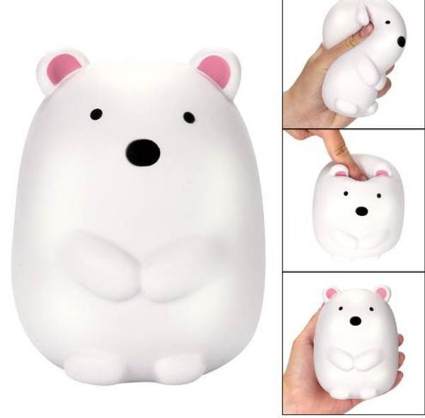 HIINST 12cm Jumbo Squishy Cute Polar Bear Cream Scented Squishies Slow Rising Charm Toy dropship p30 mar27