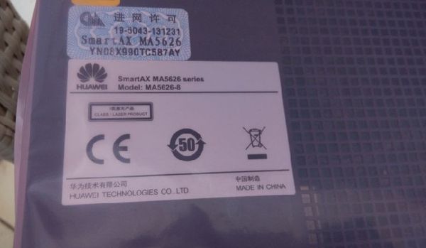 100% tested work perfect for huawei ma5626-8 gpon epon
100% tested work perfect for huawei ma5626-8 gpon epon