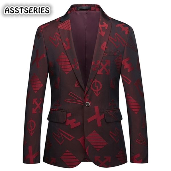 men blazer four seasons new slim fit plus size 5xl 6xl blazers red print fashion youth business casual formal wear blazer men, White;black
men blazer four seasons new slim fit plus size 5xl 6xl blazers red print fashion youth business casual formal wear blazer men, White;black