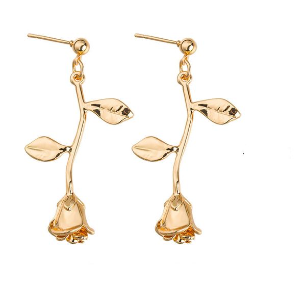 rose flower dangle earrings women earrings gold silver color rose earrings fashion jewelry valentines day gift
rose flower dangle earrings women earrings gold silver color rose earrings fashion jewelry valentines day gift