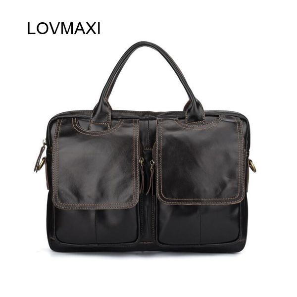 lovmaxi 100% genuine leather men's handbags quality man shoulder bags causal male messenger bags travel coffee 2018
lovmaxi 100% genuine leather men's handbags quality man shoulder bags causal male messenger bags travel coffee 2018