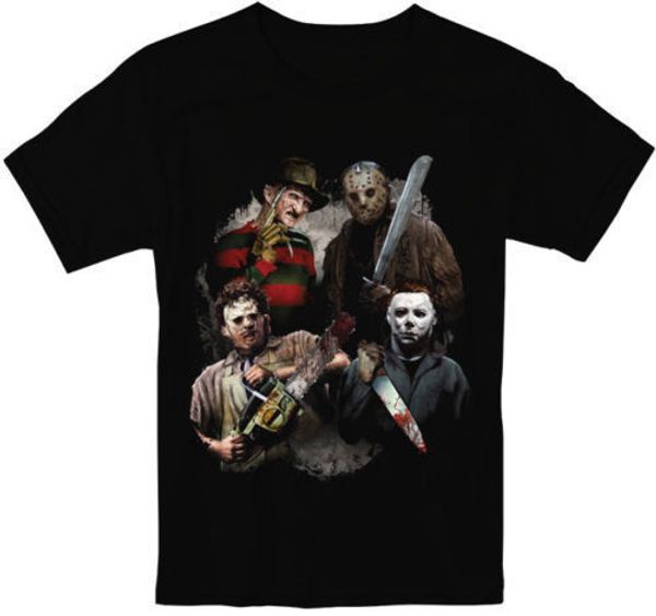 Майкл Майерс Джейсон ворхис Фредди Крюгер leatherface мужская футболка размер S-2XL 
Майкл Майерс Джейсон ворхис Фредди Крюгер leatherface мужская футболка размер S-2XL