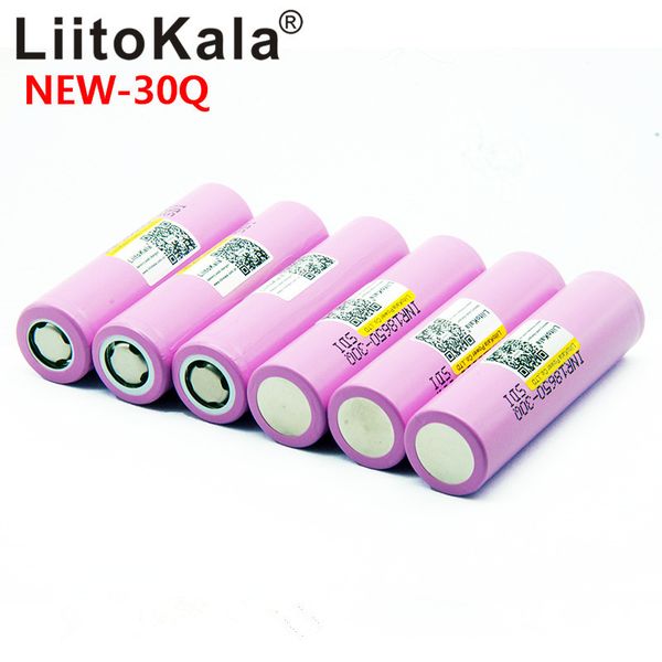 liitokala 100% new original for inr 18650 inr18650 30q battery 3.7v 3000mah li-ion rechargeable batteries
liitokala 100% new original for inr 18650 inr18650 30q battery 3.7v 3000mah li-ion rechargeable batteries