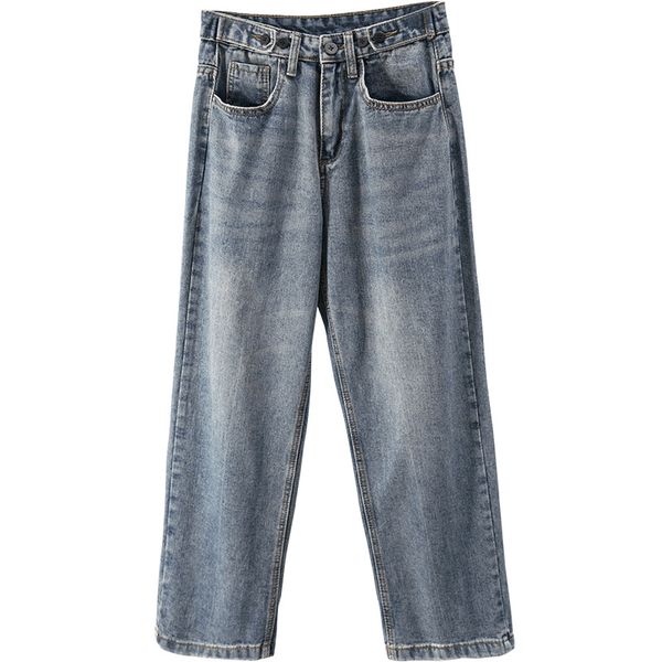 spring autumn boyfriend jeans for women high waist blue jeans female pockets casual wide leg pants
spring autumn boyfriend jeans for women high waist blue jeans female pockets casual wide leg pants
