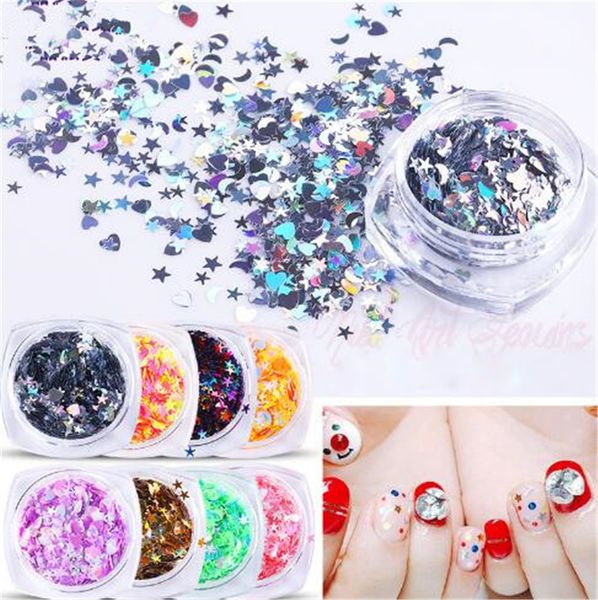 f493 12 colors moon star heart round nail art shiny glitters manicure paillette nail art sequins decorations glitter nail tool, Silver;gold
f493 12 colors moon star heart round nail art shiny glitters manicure paillette nail art sequins decorations glitter nail tool, Silver;gold