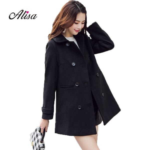 korean coat fashion women double breasted medium long woolen overcoat 2018 new winter long sleeve plus size female black coats
korean coat fashion women double breasted medium long woolen overcoat 2018 new winter long sleeve plus size female black coats