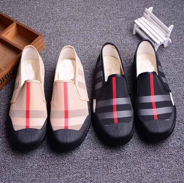 New trend dress shoes luxury brand loafers men sandals grid business canvas Leisure shoes Large size: 39 - 44 Free shipping G3.18
New trend dress shoes luxury brand loafers men sandals grid business canvas Leisure shoes Large size: 39 - 44 Free shipping G3.18