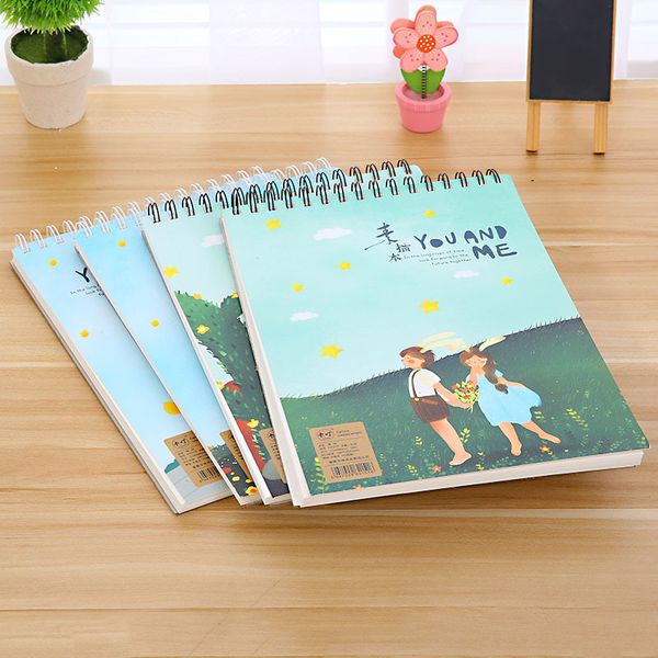 coloffice kawaii a4 cartoon blank sketchbook coil doodle painting notebook 100sheets school office supplies students prizes 1pc, Purple;pink
coloffice kawaii a4 cartoon blank sketchbook coil doodle painting notebook 100sheets school office supplies students prizes 1pc, Purple;pink